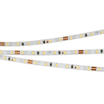 Лента MICROLED-5000L 24V Warm3000 4mm (2216, 120 LED/m, LUX) (Arlight, 5.4 Вт/м, IP20)