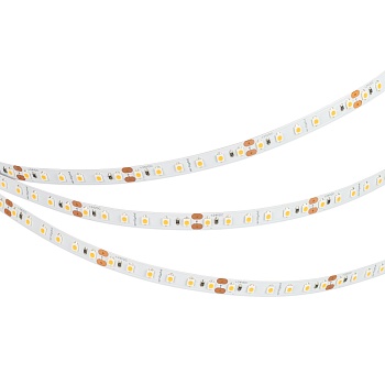 Лента NT-A120-8mm 24V Warm2400 (9.6 W/m, IP20, 3528, 5m) (Arlight, Открытый)