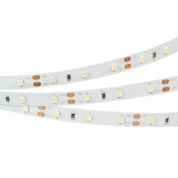Лента RT 2-5000 12V Day4000 (3528, 300 LED, LUX) (Arlight, 4.8 Вт/м, IP20)