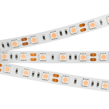 Лента RT 2-5000 12V Pink 2X (5060, 300 LED, LUX) (Arlight, 14.4 Вт/м, IP20)