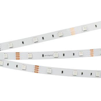 Лента RT 2-5000 12V RGB (5060, 150 LED, LUX) (Arlight, 7.2 Вт/м, IP20)