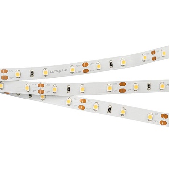 Лента RT 2-5000 12V Warm2700 (3528, 300 LED, CRI98) (Arlight, 4.8 Вт/м, IP20)