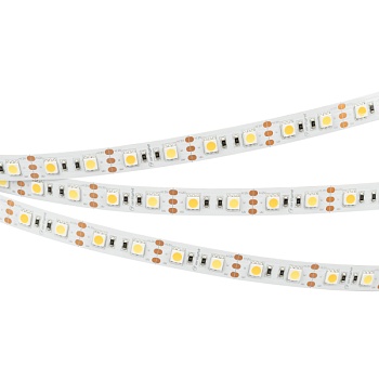 Лента RT 2-5000 12V White-MIX 2x (5060, 300 LED, LUX) (Arlight, 14.4 Вт/м, IP20)