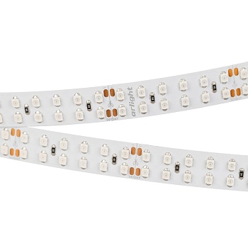 Лента RT 2-5000 24V Red 2x2 (3528, 1200 LED, LUX) (Arlight, 19.2 Вт/м, IP20)