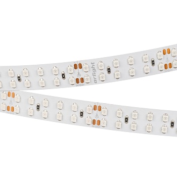 Лента RT 2-5000 24V Red 2x2 (3528, 1200 LED, LUX) (Arlight, 19.2 Вт/м, IP20)