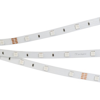 Лента RT 2-5000 24V RGB (5060, 150 LED, LUX) (Arlight, 7.2 Вт/м, IP20)