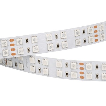 Лента RT 2-5000 24V RGB 2x2 (5060, 720 LED, LUX) (Arlight, 34.4 Вт/м, IP20)