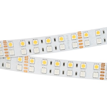 Лента RT 2-5000 24V RGB-Day 2x2 (5060, 720 LED, LUX) (Arlight, 32 Вт/м, IP20)