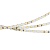 Лента RT 2-5000 24V Warm2700 5mm 2x (3528, 600 LED, LUX) (Arlight, 9.6 Вт/м, IP20)