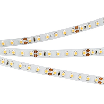 Лента RT 2-5000 24V Warm3000 2x (3528, 600 LED, CRI98) (Arlight, 9.6 Вт/м, IP20)