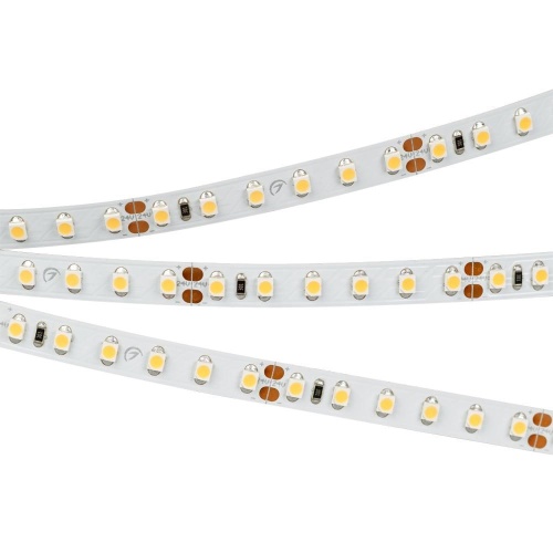Лента RT 2-5000 24V Warm3000 2x (3528, 600 LED, LUX) (Arlight, 9.6 Вт/м, IP20)