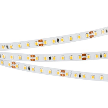 Лента RT-A120-8mm 24V Warm2700 SUN (14.4 W/m, IP20, 2835, 5m) (Arlight, Открытый)