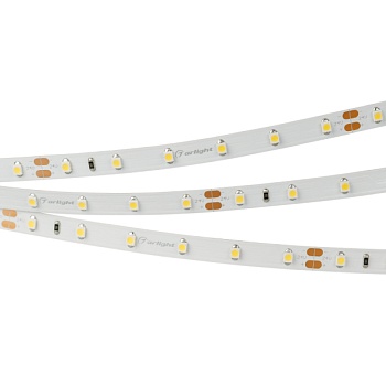 Лента RT-A60-8mm 24V Warm2700 (4.8 W/m, IP20, 3528, 50m) (Arlight, Открытый)