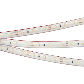Лента RTW 2-5000P 12V Warm2700 (3528, 300 LED, LUX) (Arlight, 4.8 Вт/м, IP66)