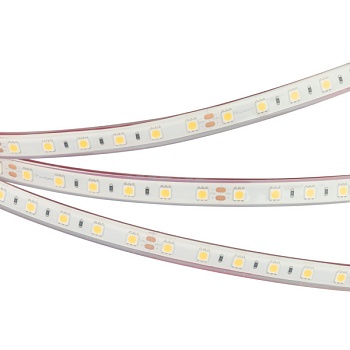 Лента RTW 2-5000PGS 24V Day 2x (5060, 300 LED, LUX) (Arlight, 14.4 Вт/м, IP67)