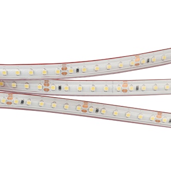 Лента RTW 2-5000PS 24V Warm2700 2x (3528, 600 LED, LUX) (Arlight, 9.6 Вт/м, IP67)