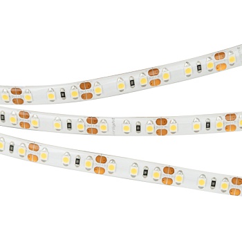 Лента RTW 2-5000SE 12V White 2x (3528, 600 LED,LUX) (Arlight, 9.6 Вт/м, IP65)