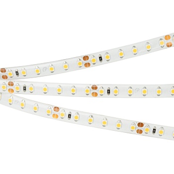 Лента RTW 2-5000SE 24V White 2x(3528, 600 LED, LUX) (Arlight, 9.6 Вт/м, IP65)