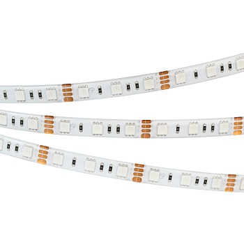 Лента RTW-5000SE-5060-60-12V RGB (10mm, 14.4W/m, IP65) (Arlight, 14.4 Вт/м, IP65)