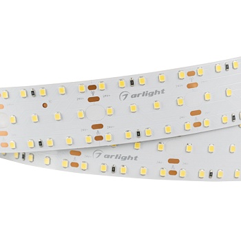 Лента S2-2500 24V Warm 3000K 34mm (2835, 280 LED/m, LUX) (Arlight, 25 Вт/м, IP20)
