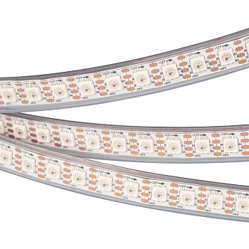 Лента SPI-5000P-RAM-5060-100 12V Cx1 RGB-Auto (12mm, 14.4W/m, IP66)) (Arlight, Закрытый, IP66)