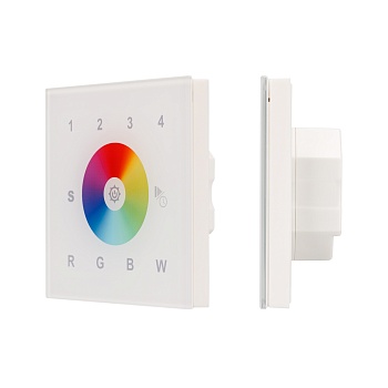 Панель Sens SR-2820AC-RF-IN White (220V,RGBW,4зоны (Arlight, IP20 Пластик, 3 года)