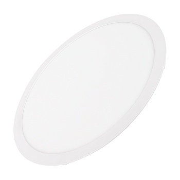 Светильник DL-EDGE-R400-34W Warm3000 (WH, 115 deg, 230V) (Arlight, IP40 Металл, 3 года)