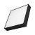 Светильник IM-QUADRO-EMERGENCY-3H-S350x350-33W Warm3000 (BK, 120 deg, 230V) (Arlight, IP40 Металл, 2 года)