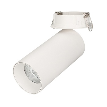 Светильник SP-POLO-BUILT-R65-8W White5000 (WH-WH, 40 deg) (Arlight, IP20 Металл, 3 года)