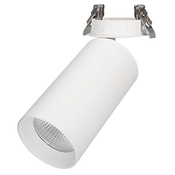 Светильник SP-POLO-BUILT-R95-25W White5000 (WH-WH, 40 deg) (Arlight, IP20 Металл, 3 года)