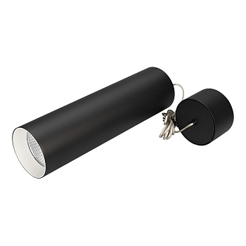 Светильник SP-POLO-HANG-LONG300-R85-15W Day4000 (BK-WH, 40 deg) (Arlight, IP20 Металл, 3 года)