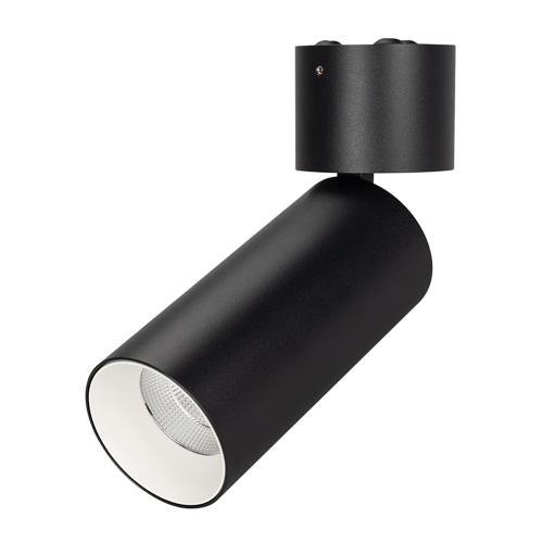Светильник SP-POLO-SURFACE-FLAP-R65-8W Warm3000 (BK-WH, 40 deg) (Arlight, IP20 Металл, 3 года)