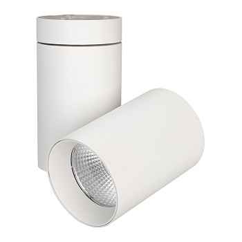 Светильник SP-POLO-SURFACE-TURN-R85-15W Warm3000 (WH-WH, 40 deg) (Arlight, IP20 Металл, 3 года)