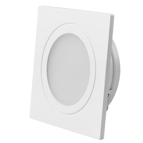 Светодиодный светильник LTM-S60x60WH-Frost 3W White 110deg (Arlight, IP40 Металл, 3 года)