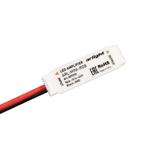 Усилитель ARL-MINI-RGB (5-24V, 3x2A) (Arlight, IP20 Пластик, 1 год)