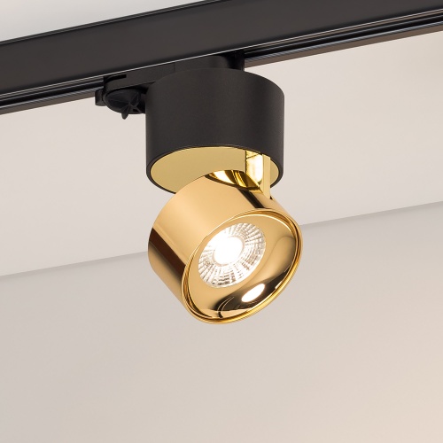 Светильник SP-PLURIO-TRACK-4TR-R77-9W Day4000 (BK-BRS, 36 deg, 230V) (Arlight, IP20 Металл, 3 года)