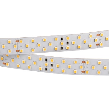 Светодиодная лента RT 2-5000 24V Warm2700 3x2 (2835, 1260 LED, CRI98) (Arlight, 27 Вт/м, IP20)