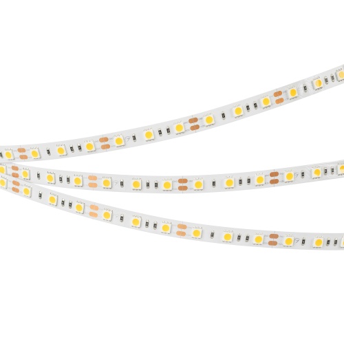 Светодиодная лента RT-B60-10mm 12V Warm2700 (14.4 W/m, IP20, 5060, 5m) (Arlight, 14.4 Вт/м, IP20)