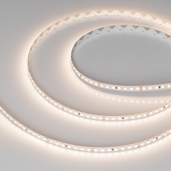 Лента UL-A140-8mm 24V Warm3500 (10 W/m, IP20, 5m) (Arlight, 7 лет)