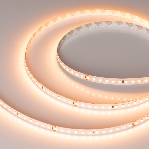 Светодиодная лента UL-A120-10mm 48V Warm2400 (10 W/m, IP20, 30m) (Arlight, Открытый)