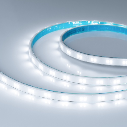 Светодиодная лента герметичная XRT-TPU-A80-12mm 24V White6000 (10 W/m, IP67, 5m) (Arlight, CRI>90)