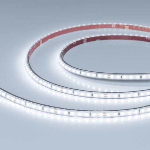 Светодиодная лента герметичная RTW-PS-A140-7mm 24V White6000 (10 W/m, IP67, 5m) (Arlight, CRI>90)