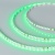 Светодиодная лента RT-A120-5mm 24V Green (9.6 W/m, IP20, 2835, 5m) (Arlight, узкая)