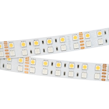 Светодиодная лента RT 2-5000 24V RGB-Warm 2x2 (5060, 720 LED, LUX) (Arlight, 32 Вт/м, IP20)