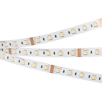 Светодиодная лента RT 2-5000 24V RGBW-MIX 12mm (5060-One, 60 LED/m, LUX) (Arlight, RGB-CCT)