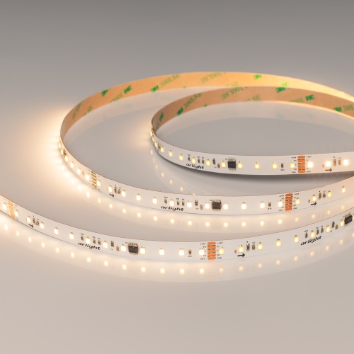 Светодиодная лента DMX-A96-12mm 24V Warm2700-PX12 (14 W/m, IP20, 5m) (Arlight, CRI>90)