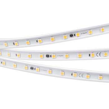 Светодиодная лента герметичная ARL-PV-B54-15.5mm 230V White6000 (8 W/m, IP65, 5060, 50m) (Arlight, 8 Вт/м, IP65)