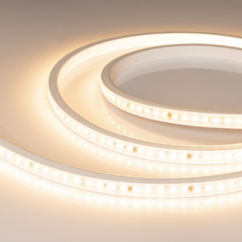 Светодиодная лента герметичная ARL-PV-A84-17mm 230V Warm3000 (14 W/m, IP65, FlickerFree, 50m) (Arlight, 5 лет)