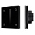 Панель SMART-P6-DIM-G-IN Black (12-24V, 4x3A, Sens, 2.4G) (Arlight, IP20 Пластик, 5 лет)