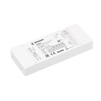 INTELLIGENT ARLIGHT Диммер SMART-PWM-102-72-SH-PS-SUF (12-48V, 2x7A, 2.4G) (IARL, Контроллер)